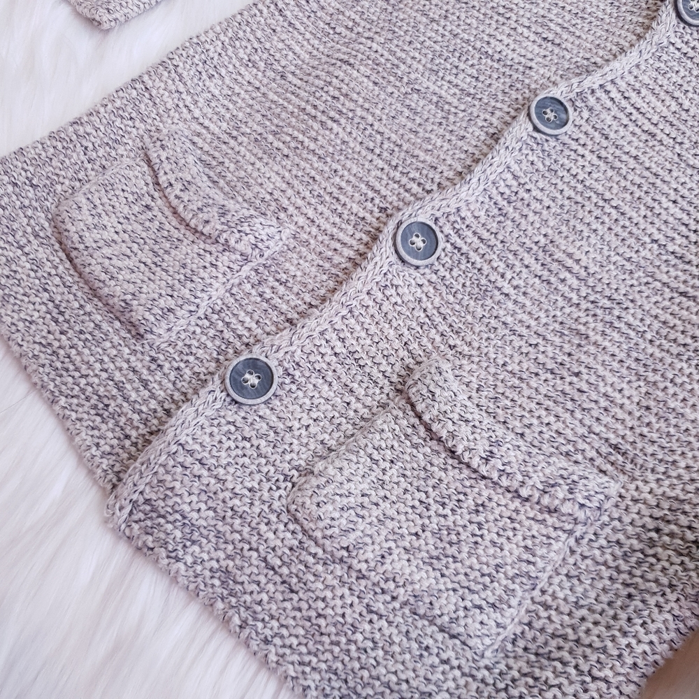 ZARA Baby Girl Hoodie Jacket Knitwear 18-24M - Picture 5 of 7